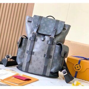 LOUIS VUITTON CHRISTOPHER Backpack Small Black
